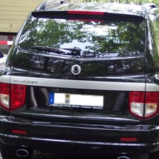 ssangyong rodius parcel shelf